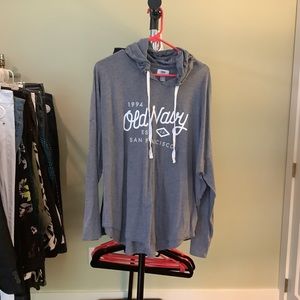 (Bin 7)  Old navy thin drawstring sweater-XL